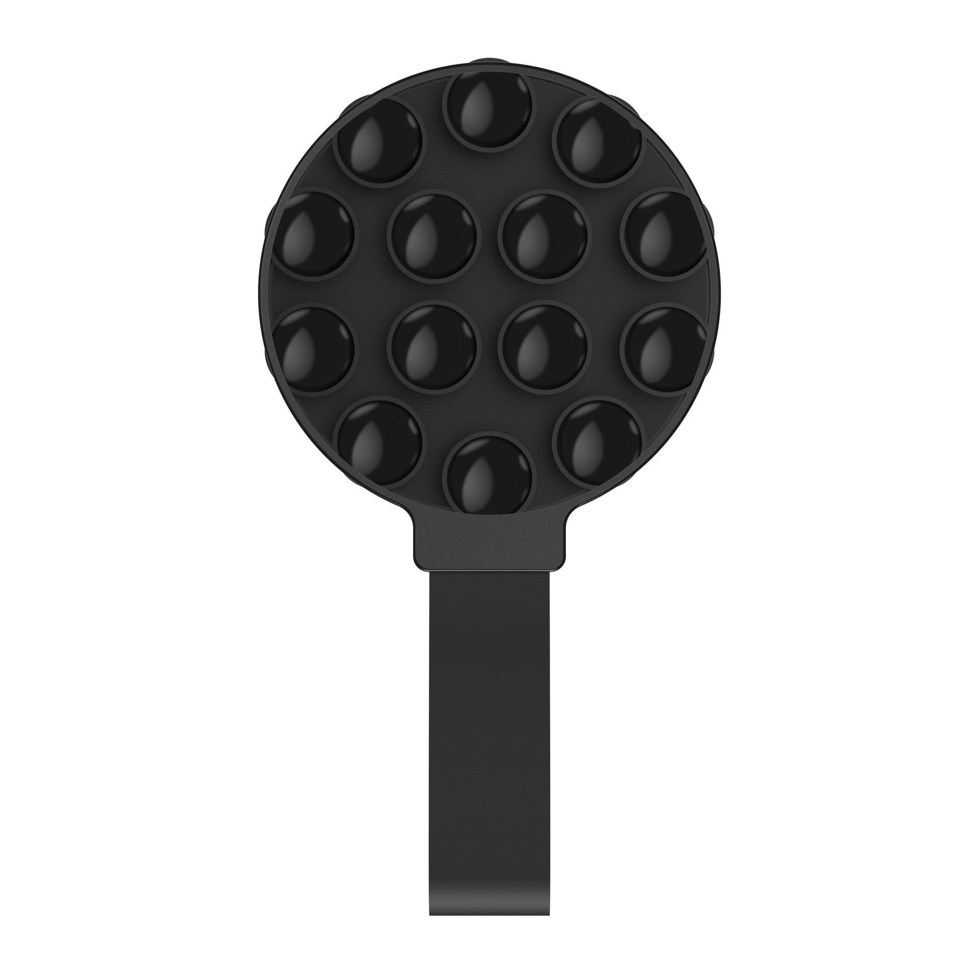 Round Magnetic Silicone Phone Suction Cup With Grip Strap