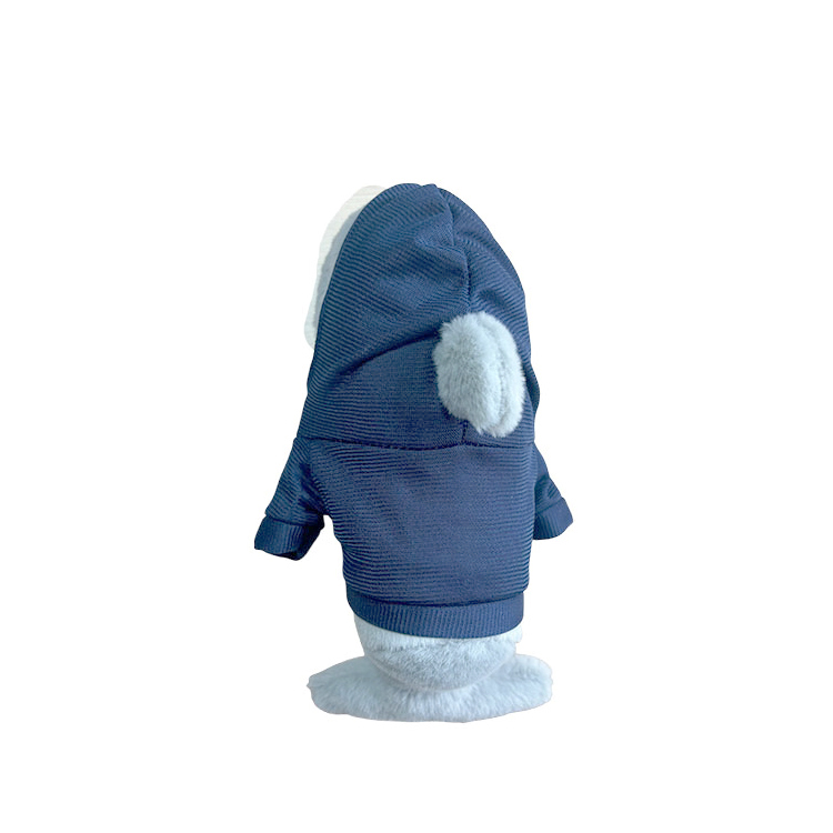 6" Plush Salty Shark Toy with Customizable T-shirt Or Hoodie for Logo Imprint