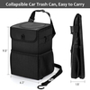 Collapsible Portable Car Trash Can Organizer Bag