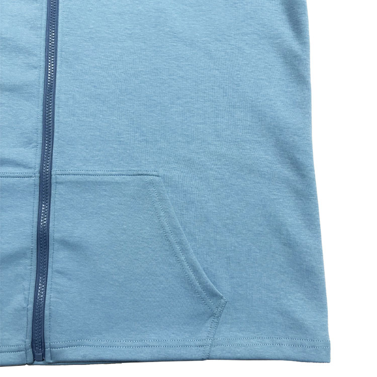 High Performance Full-Zip Lightweight Athletic Jacket, Soft Polyester-blend, Moisture-Wicking