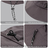 Packable Quick-Dry Bucket Hat with Integrated Pouch