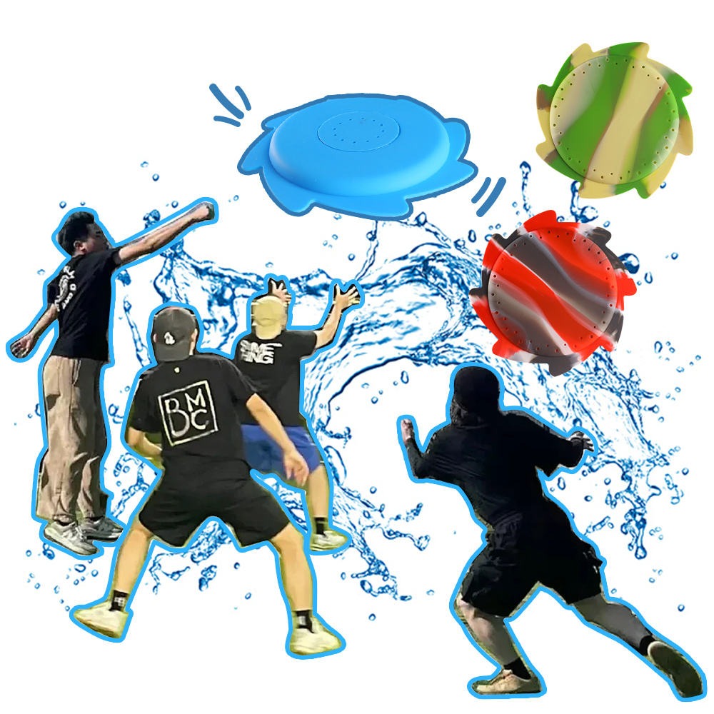 Children Splash Water Flying Disc Toys, Water Sprinkler Flying Disc - Silicone Spray Disc for Kids Outdoor Summer Play