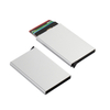 3.5 " x 1.7 " RFID Blocking Pop Up Aluminum Wallet Card Case Sleeve Small Credit Card Holder