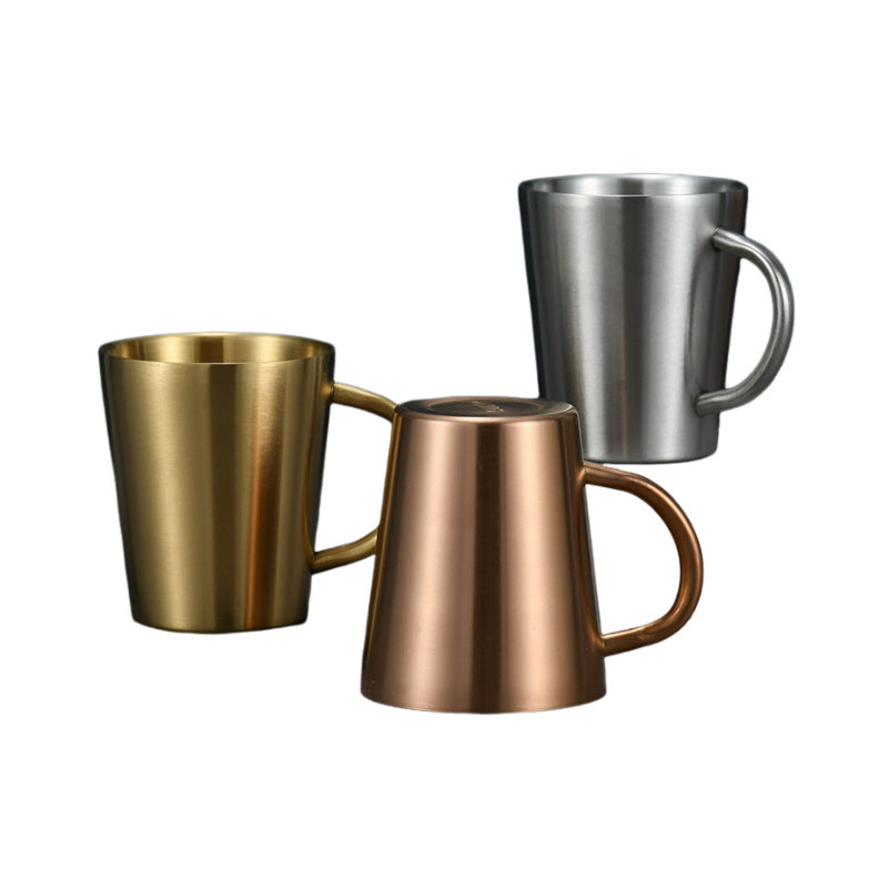 10 oz. Double Layer Insulated 304 Stainless Steel Mug With Handle