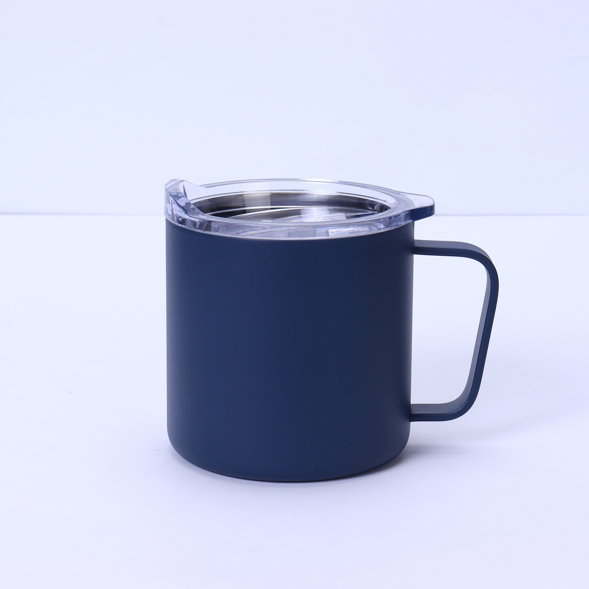 14oz 304 Stainless Steel Mug With Lid & Handle