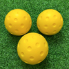 74mm Soft PU Foam Practice Silent Pickle Balls Stress Relievers