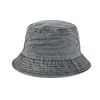 Washed Cotton Denim-Style Bucket Hat - Breathable, Durable Fabric, Structured Fit, Unisex Design,