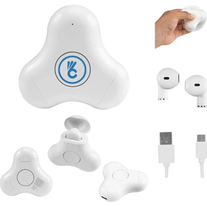Spinner Earbuds Case -- Wireless Earbuds with Stress-Relief Fidget Design, Offering Both Entertainment And Practicality in One.