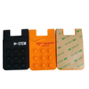 Silicone Adhesive Phone Wallet with Pop Bubble, Stick-On Phone Card Holder, Slim Fidget Phone Accessory for Cards & ID