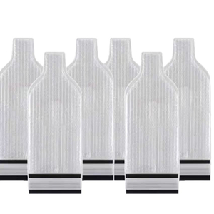 Custom Bubble Wrap Wine Bottle Sleeve with Self-Seal Adhesive - 18" x 7.25" Protective Wine Shipping Bag for Travel & Packaging