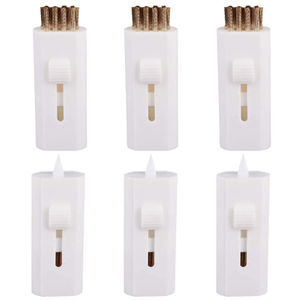 Compact Pocket 2-in-1 Golf Clean Brush with Groove Cleaner Spike