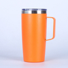 17 oz Stainless Steel Travel Mug Double Wall Vacuum Insulated Tumbler With Handle