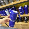 17.6 oz Double Wall Vacuum Insulated Stainless Steel Travel Mug with Tea Infuser, Dual Drinking Lid, Non-Slip 3D Textured Body