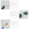 Custom Logo PC Rainbow Promotional Sunglasses
