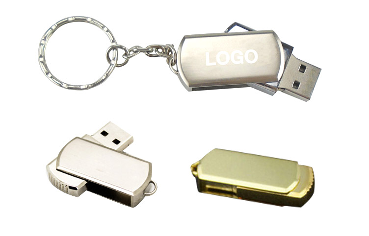 Custom Promotional Swivel USB Flash Drive