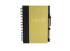  Custom Promotional Recycled Spiral Notebook With Pen