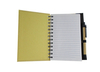  Custom Promotional Recycled Spiral Notebook With Pen