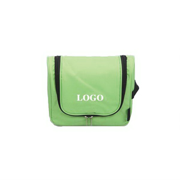 Promotional Custom Travel Cosmetic Bag - 9.8 " x 3.94 " x 8.26 "