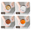 Automatic Magnetic Stirring Coffee Mug, Rotating Home Office Travel Mixing Cup Electric Stainless Steel Self Mixing Coffee Tumbler