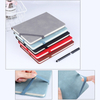 Premium PU Notebook With Corner Elastic Strap Closure and Ribbon Bookmark