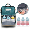 Diaper Backpack with Changing Station, Bassinet Travel Backpack