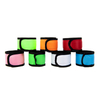 Nylon Running LED Armband, High Visibility Safety Arm Bands for Runners, Light Up LED Glow In Dark Slap Safety Wristbands