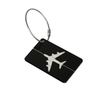 Aluminum Luggage Tag With Name Id Card