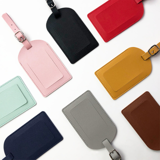  PU Leather Luggage Tag