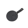 Round Leather Luggage Tag Label