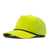 5 Panel Structured Water Resistant Baseball Caps With Rope