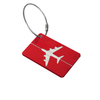 Aluminum Luggage Tag With Name Id Card