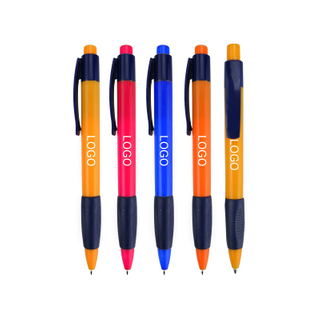 Promotional Rubber Grip Ballpoint Pen