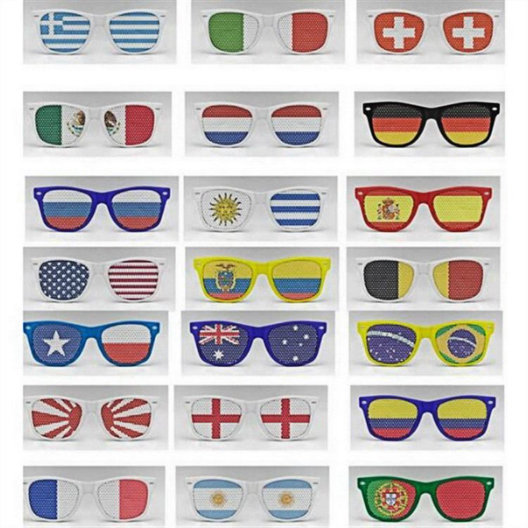 Full Color Sticker Pinhole Sunglasses On Blossomy Promotion Inc