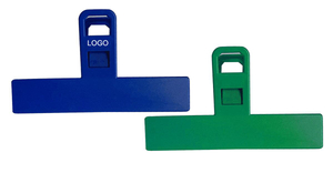 Custom Logo 6" Plastic Clips