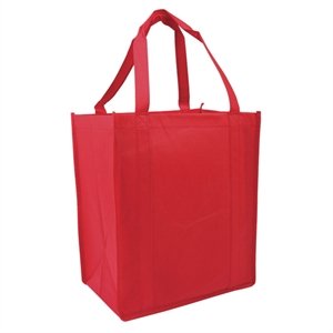 Imprinted Custom 80GSM Non-Woven Grocery Tote Shopping Bag