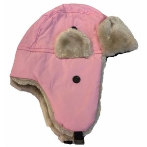 Imprinted Fashion Kids Fur Earflap Bomber Hat
