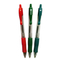 Plastic Ballpoint Pen With Rubber Grip
