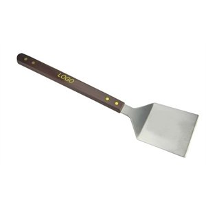 Promotional Stainless Steel BBQ Spatula With Wooden Handle
