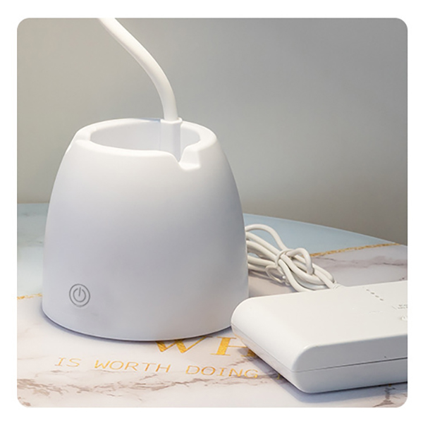 Ring Flexible LED Rechargeable Table Lamp Without USB