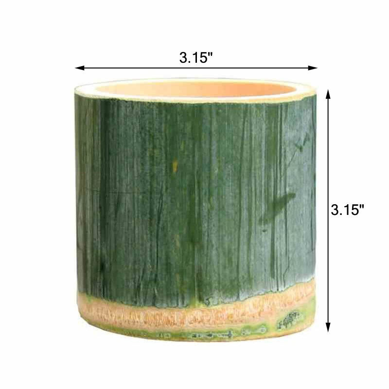 Natural Bamboo Wood Candle Holder Wedding Wood Centerpieces Table Tea Light Holders