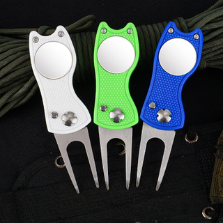Foldable Golf Divot Repair Tool