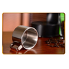 tainless Steel Coffee Mug Set, 6 Oz Double Walled Espresso Cups with Saucer 