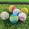 EVA Rainbow Foam Practice Golf Balls - Soft Foam Elastic Golf Balls for Indoor/Outdoor Training