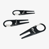 Self-Locking Divot Repair Tool with Ball Marker and Clip