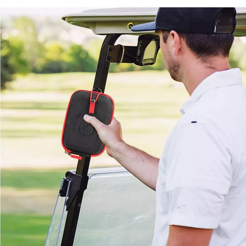EVA Golf Rangefinder Hard Shell Case EVA Range Finder Carry Bag With Carabiner