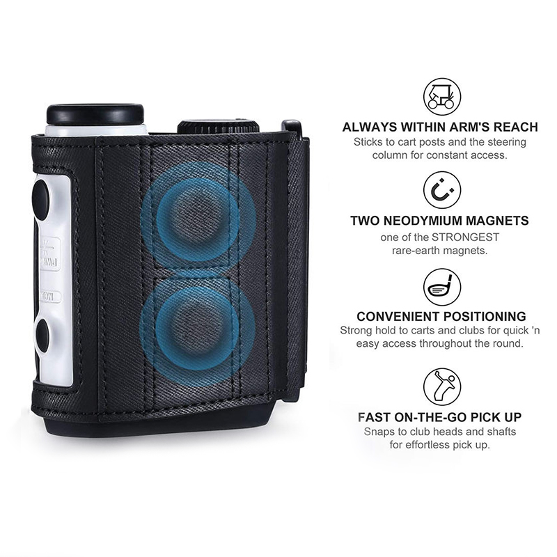 PU Magnetic Rangefinder Strap with Strong Magnets And Adjustable 11" Length