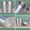 12-oz Diamond Hammer-textured Stainless Steel Insulated Cup