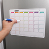 Fridge Pad Magnetic Monthly Weekly Daily Planner Whiteboard