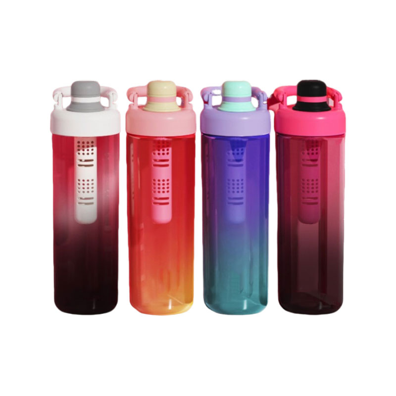 34 oz. Large Capacity Water Bottle With Lid And Removable Tea Compartment For Daily Life