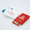 Full Color Custom Matchbox with 17 White Poplar Wood Matches -- Multi-Color Match Heads & Logo Printed Box, 58 * 36 * 8mm